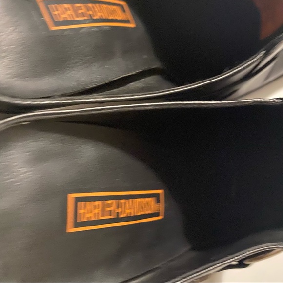- Harley Davidson Black Leather Mules - Picture 8 of 12